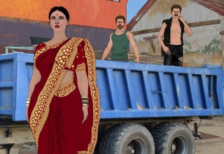 two laborers took allure for the lack of the restaurant owner wits fucking his wife