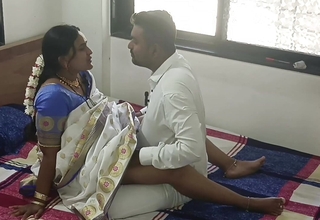 Indian desi Marathi kavita bhabhi wearing saree fuck approximately boyfriend