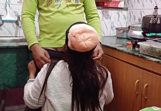 Indian married wife fucked by her brother-in-law in the kitchen, even after sister-in-law refuses to do so, that Deva left