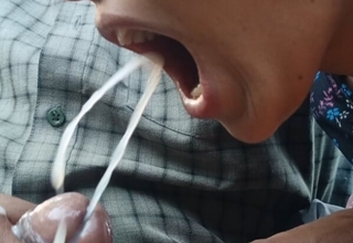 in stepsister's mouth