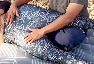 Steamy Open-air Romance: Desi Wife's Subhuman Massages & Big Ass ASMR involving Picnic Park