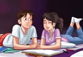 Summertime saga Hot teen receives her asshole filled with cumshot