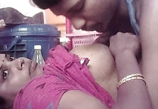 Indian house join in matrimony and housband romantic kissing