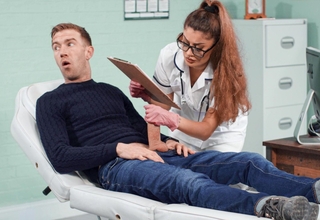 The Deep-throat Falsify Is In Down Danny D, Marina Maya - Brazzers