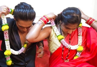 Hot Desi Indian Couple First Golden Unlit Sex