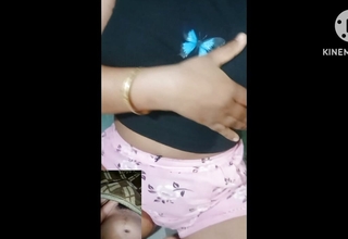 School girl and boyfriend's video call.