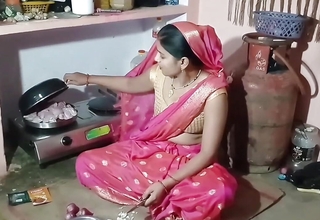 Desi indian Marathi kavita teacher with pupil