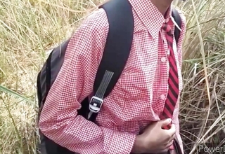 Village omnibus girl tight brand-new love tunnel first time drilled in outdoor making love clips