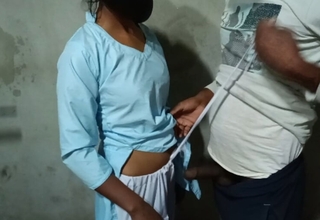 Desi school girl secretly hard behind school screwed