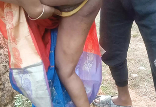 Beautiful neighbourhood pub bhabhi drilled on Bangladeshi new outdoor
