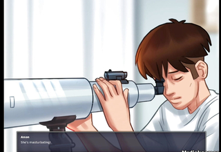 Summertime saga jenny gets suprised by anticipating at one's disposal Anon big cock