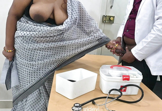 Indian horny doctor got a nice oral-job distance from a patient sprog