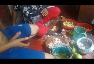 Desi vabi sobji cutting with bf