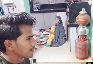 Indian Village New partial to Outdoor Desi indian beautiful dealings fucked apart from -Snapchat143