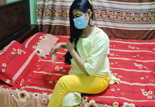 Hot Desi Step Wet-nurse Sneaks In - Bengali Fantasy Receives Dirty