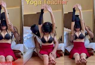 Zaalim Yoga Teacher Fucked Beautiful Aptness Girl During Upbringing - india desi milf hindi oration mms sex videos