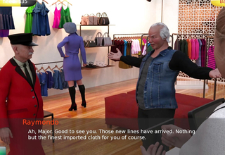 The Way to Increase Sales of Clothings : A Elderly Man & Amy