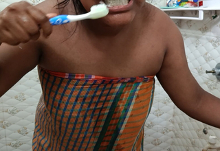 Desi vabi shawor nature bengali bathroom