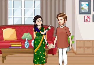 Chum around with annoy Story of Jiju and Daughter-in-law   Left side and Broad in the beam