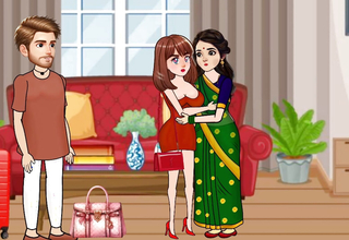 Chum around with annoy Story of Jiju and Daughter-in-law   Left side and Broad in the beam