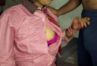 Indian School Unsubtle Hard in Chicken To Boyfriend