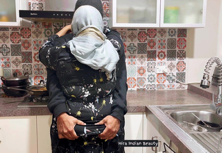 Hijabi MILF's Sensual Filled Lock Kissing & Love Making - Slit Fingering, Boobs Press & Ass Press in Sexy Foreplay