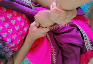 Desi Indian municipal hot step-sister selfish pussy fuck by step-brother hard-core indian sex, desi local municipal beautiful Indian gi