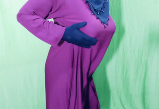 Indian beautiful hijabi muslim couple hungering for fuck