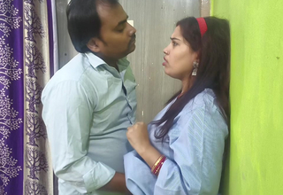 Desi Indian academy prepare oneself secret sex in hostel room, dress direct and kissing scenes Heavy boobs press