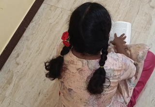 School girl amour with tution master