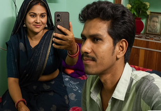 Indian Beautiful Desi Bhabhi Above Mobile Selfi By -Snapchat143