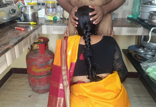 Housewife kitchenette sex
