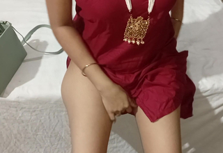 South Indian explicit Vamika was fucked by their way lover