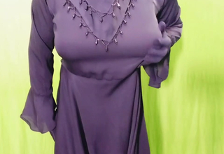 Indian beautiful hijabi muslim couple thirsty for make the beast with two backs