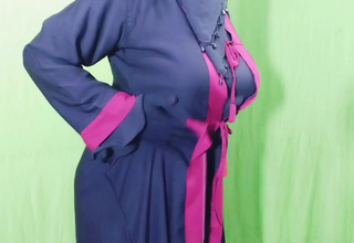 Indian elegant hijabi muslim couple thirsting for fuck