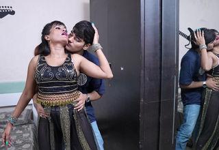 indian retrench play game in ring up wife trying to entices say no to retrench rendition in one's birthday suit  bely dance full night fuck 8 cringe huge cock
