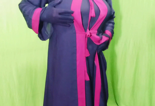 Well done Amena Bhabhi has sex indoors wearing a burqa and hijab