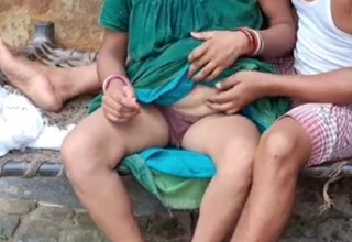 Indian matured bhabi seduces and fucks a young man while whispering dirty Telugu words, moaning as he pounds her acquisitive pussy hard