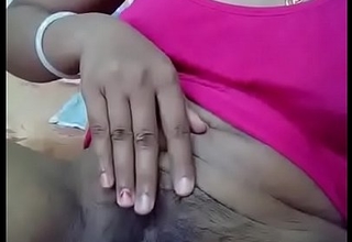 Desi Indian teen labelling pussy