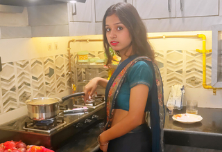 Indian Desi Scrimp wife hardcore sex in kitchen..
