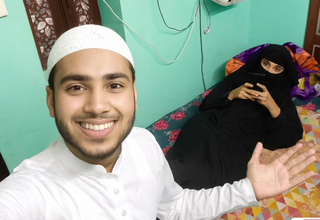 Pakistani Daughter In-law  Aunty Romantic bed Video By -Snapchat143