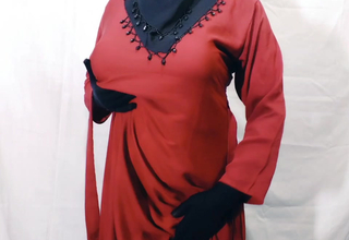 Indian lovely hijabi muslim couple thirsty for fuck