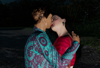 Desi Indian Savita Bhabhi's Alfresco Coition Try one's luck with Her College Friend