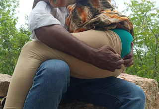 Alfresco sitting Fuck with shtick sister