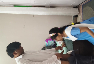 Indian school Girl shafting in Uniform