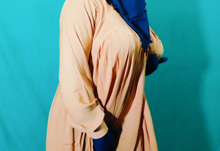 Indian beautiful hijabi Muslim couple peckish for sex