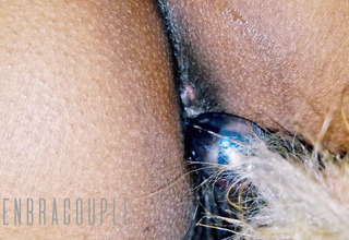 Wife farting husband sucking her fatty ass