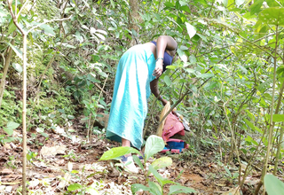 Desi Girl Jizz-swapping In Open-air & Unclad Chenge duds