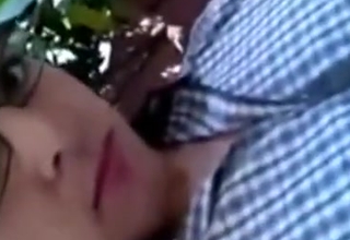 Desi lovers fucking Rawalpindi caserne alfresco kissing bushwa suck pussy