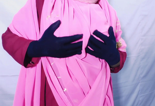 Indian spectacular hijabi Muslim couple thirsting of sex